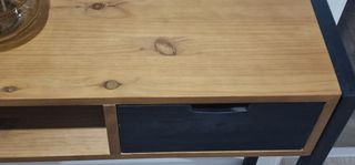 Consola entrada madera