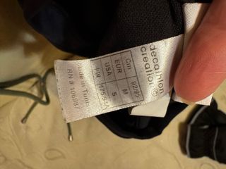 Camiseta termica Kipsta negra - Talla S
