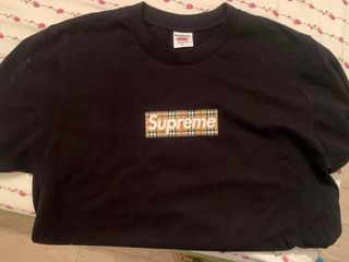 Maglia Supreme Burberry nera tg.S