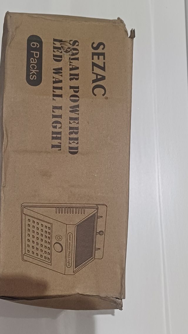 Luz Solar SEZAC con Sensor