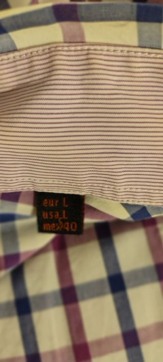 Camisa cuadros Zara hombre