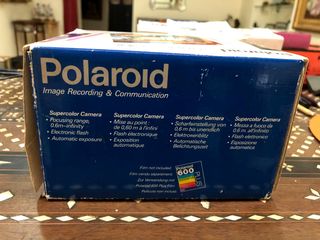 2 cámaras Polaroid Supercolor 1000 y 635CL