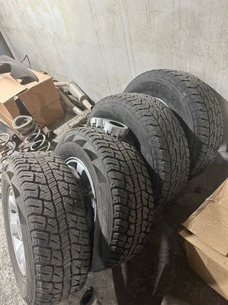 Ruedas Nissan Patrol GR Y61 6x139,7 265/70 r16