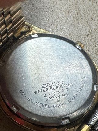 Orologio Seiko vintage oro