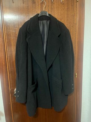 Abrigo negro - Talla Grande