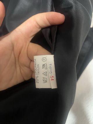 Abrigo negro - Talla Grande