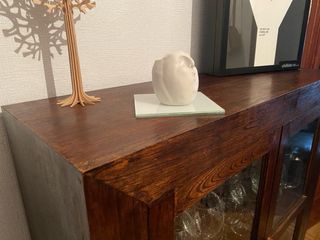 Vitrina madera - Mueble cristal