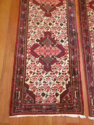 2 TAPPETI PERSIANI TAJABAD - PASSERELLA - 0,75X2,9m