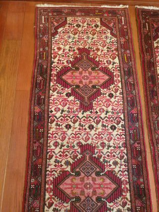 2 TAPPETI PERSIANI TAJABAD - PASSERELLA - 0,75X2,9m