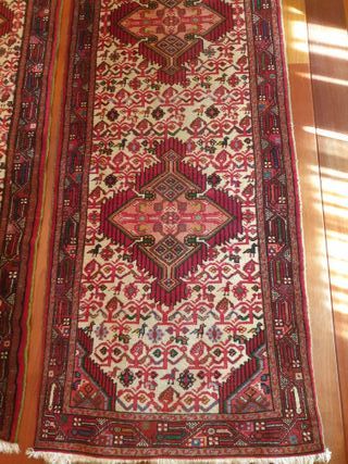 2 TAPPETI PERSIANI TAJABAD - PASSERELLA - 0,75X2,9m