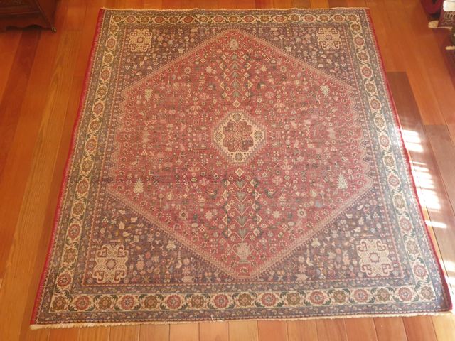 ALFOMBRA PERSA ANUDADA A MANO ABADEH 216x200cm