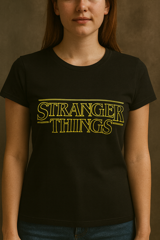 Camiseta Stranger Things Mujer