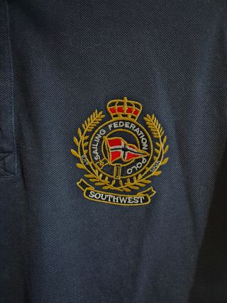 Polo Southwest - Azul marino y Rojo