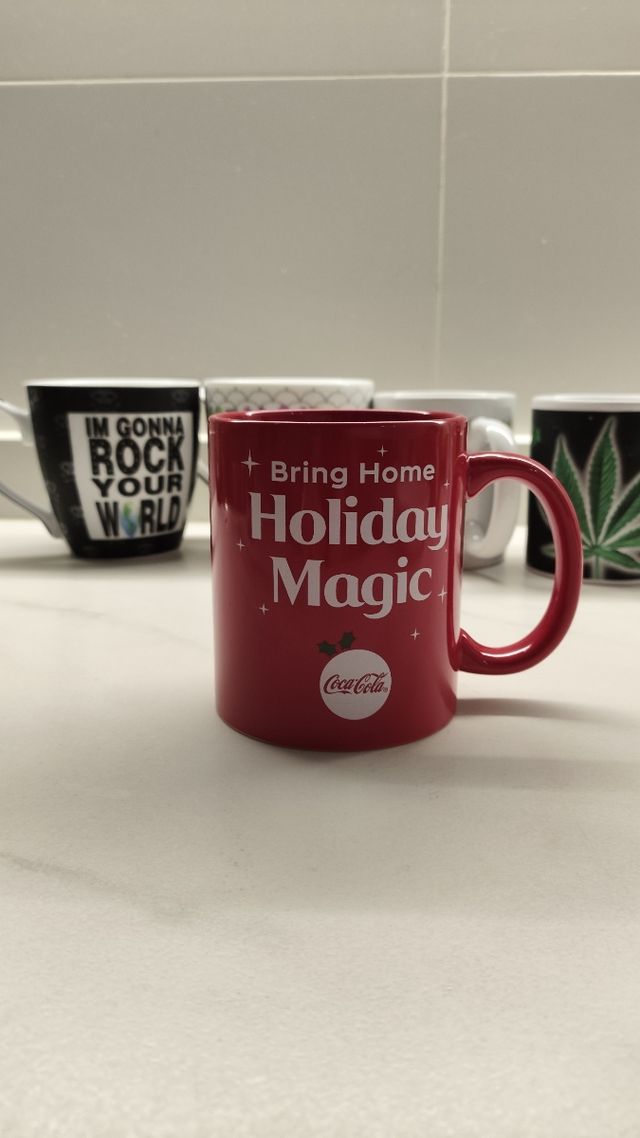 5 tazas de cerámica