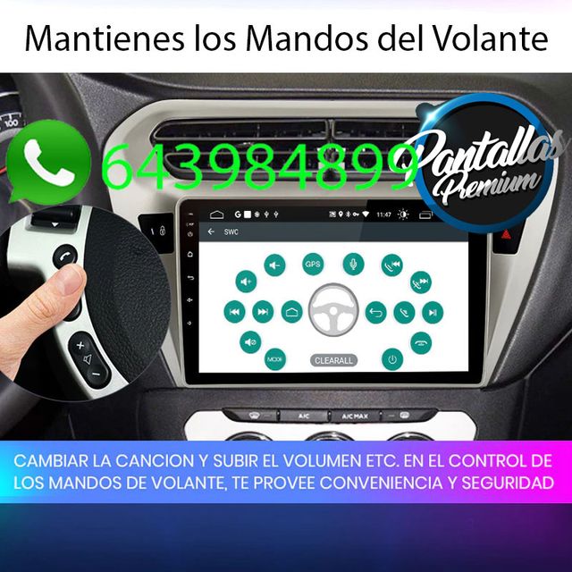 Radio pantalla Android para Citroen Elysee 301