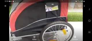 REMOLQUE CARRO PARA BICICLETAS