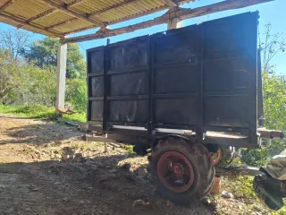 Remolque forestal de traccion