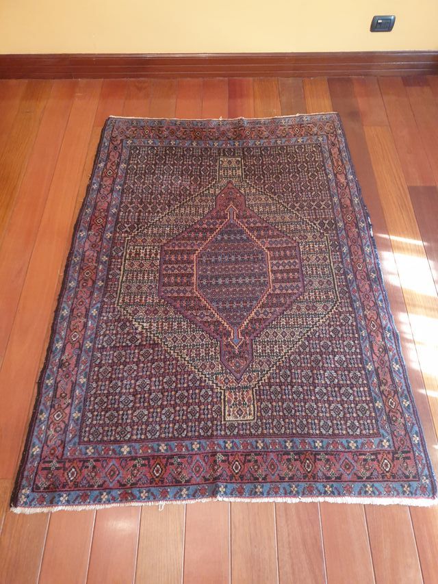 ALFOMBRA PERSA SENNEH ANUDADA A MANO 185x135cm