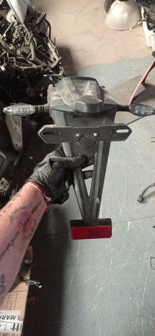 Despiece MITT GP1.Precio del portamatriculas