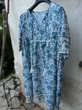 Vestito Donna Taglia M – Casacca Azzurra - NUOVO