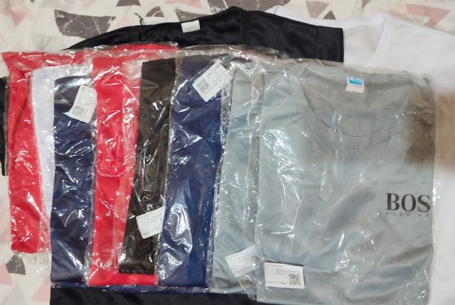 10 Camisetas BOSS (M) - varios colores