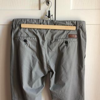 Pantaloni Zara chino grigio