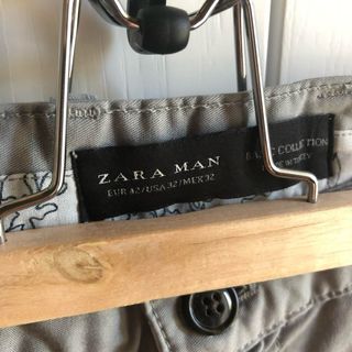 Pantaloni Zara chino grigio