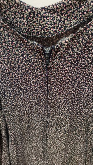 Vestido corto estampado