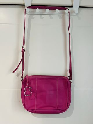 Bolso bandolera TOUS rosa