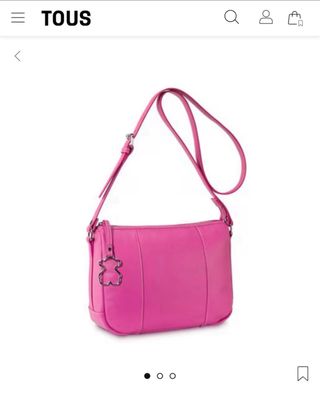 Bolso bandolera TOUS rosa