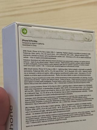 iPhone 14 Pro Max 128GB new sealed box ✓✓