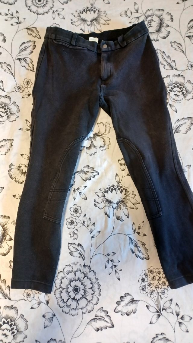 Pantalones hípica negros Talla M