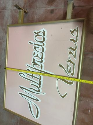 Cartel tienda Venus Multiprecios