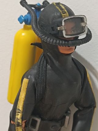 Madelman hombre rana primera y segunda generación