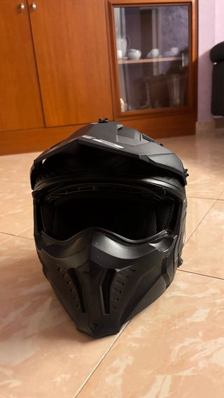 Casco moto LS2 Drifter nero
