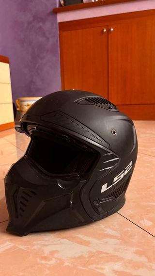 Casco moto LS2 Drifter nero