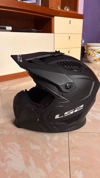 Casco moto LS2 Drifter nero