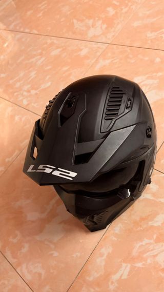 Casco moto LS2 Drifter nero