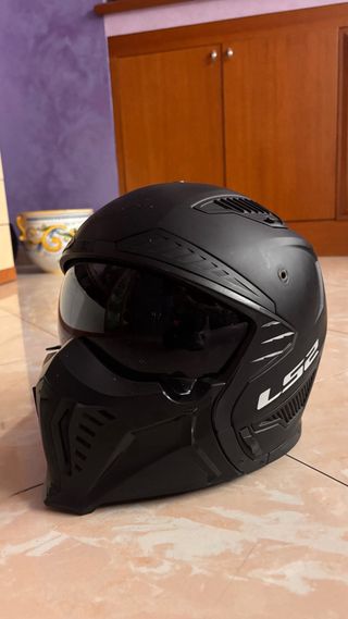 Casco moto LS2 Drifter nero