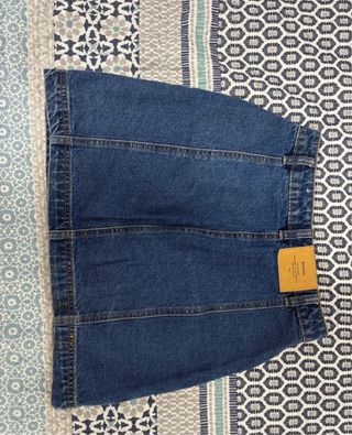 minifalda vaquera stradivarius xs