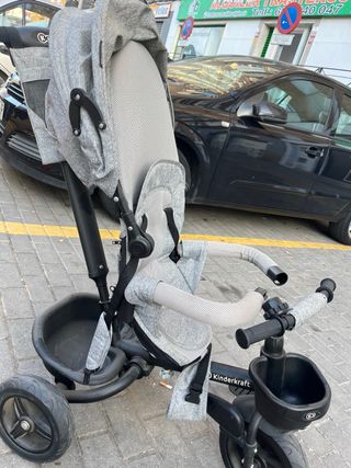Triciclo Kinderkraft gris