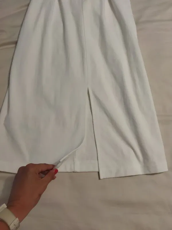 Vestido Blanco Mango - Talla M