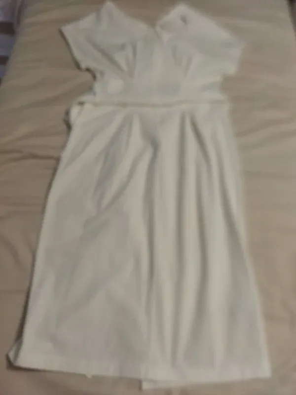 Vestido Blanco Mango - Talla M