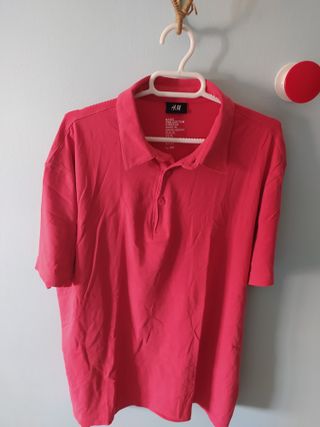 Polo H&M rojo XL