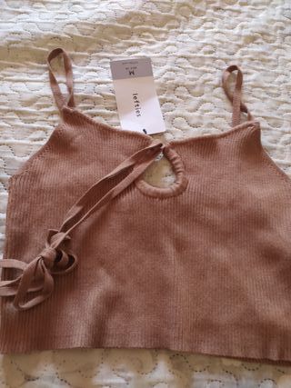 Top Lefties marrón - Talla M