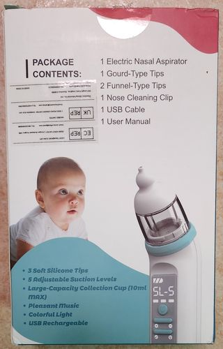 Aspiratore Nasale Elettrico per Neonati