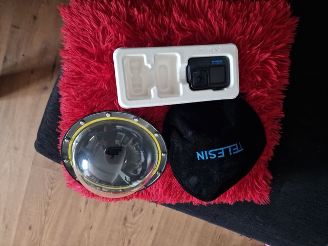 GoPro Hero 12 + Telesin impermeable acuática