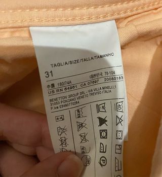 Pantalones largos Skinny Pin up - Benetton 