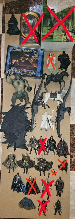 Figuras El Señor de los Anillos Toy biz