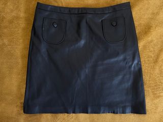 Falda negra polipiel Korpotwo